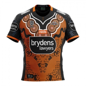 Wests Tigers 2021 Mens Indigenous Rugby Jersey