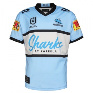 Cronulla-Sutherland Sharks 2021 Men's Home Rugby Jersey