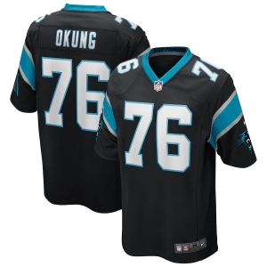 Men's Russell Okung Black Player Limited Team Jersey