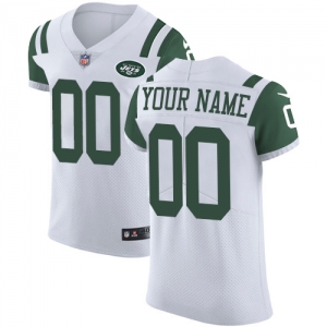 Men's White Customized Elite Team Jersey