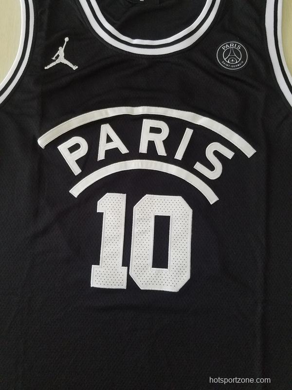 PSG Neymar Black Basketball Jerseys