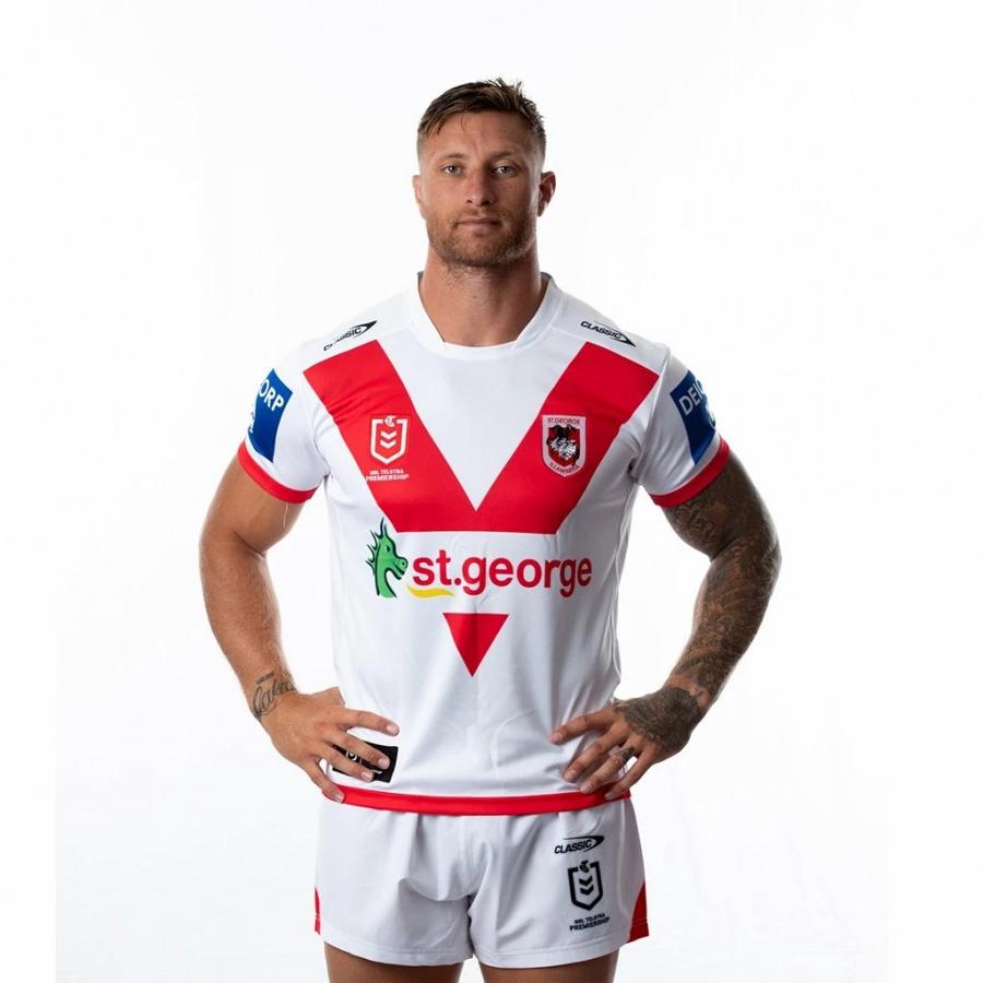 St George Illawarra Dragons 2021 Men's Home Rugby Jersey