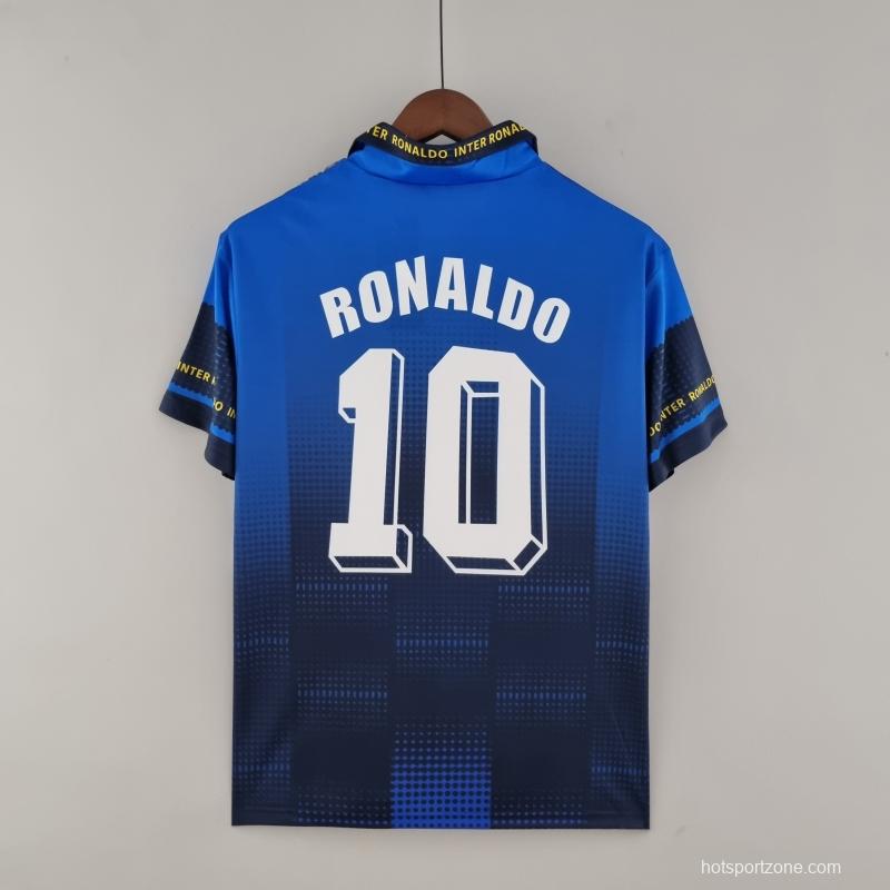 Retro Inter Milan 97/98 Ronaldo Shirt