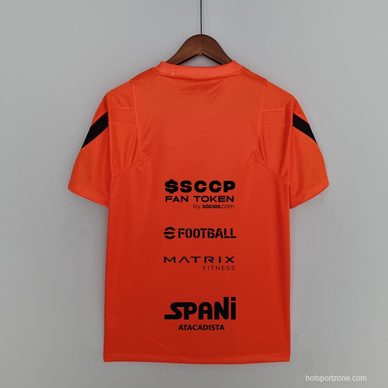 22/23 All Sponsors Corinthians Pre-match Training Orange