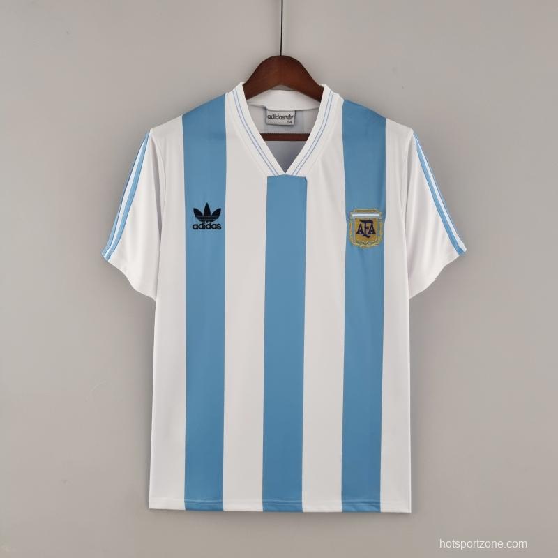 Retro Argentina 1993 Home Soccer Jersey