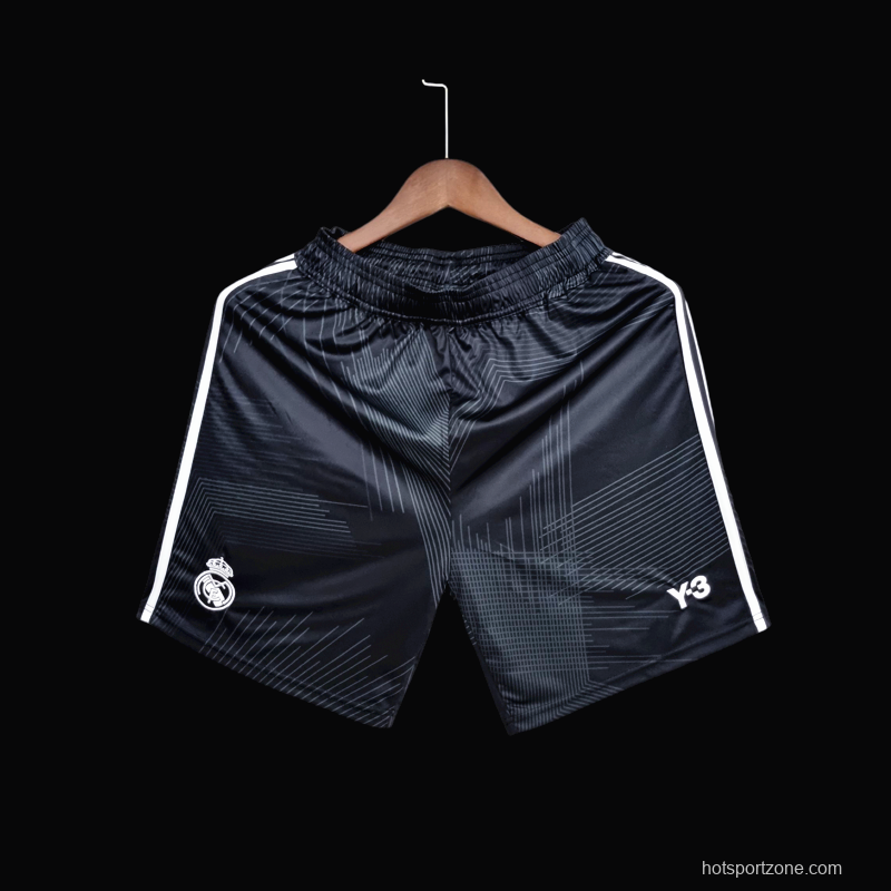 2022 Real Madrid Y3 Edition Shorts Black 