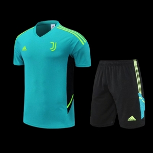 22/23 Juventus Green Short Sleeve Training Jersey:
