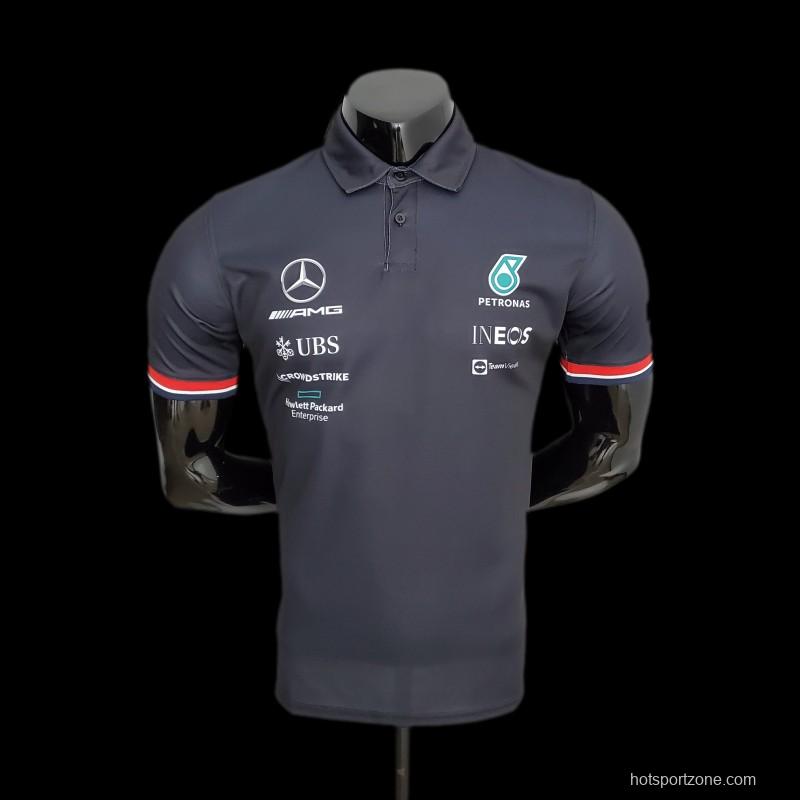 F1 Formula One 2022 Mercedes Polo 