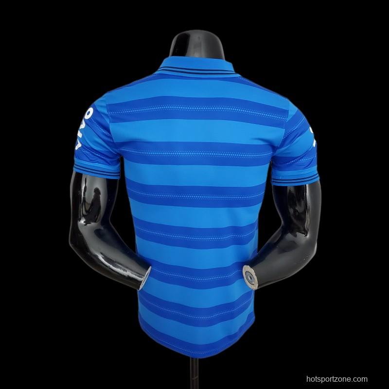 2022 Brazil POLO Blue Stripe