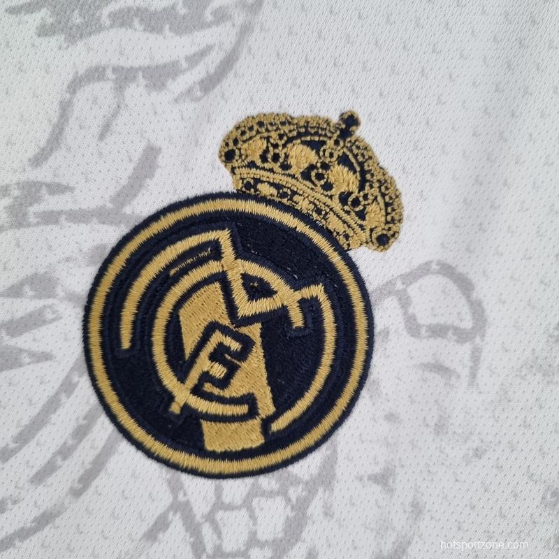 22/23 Real Madrid Chinese Dragon White