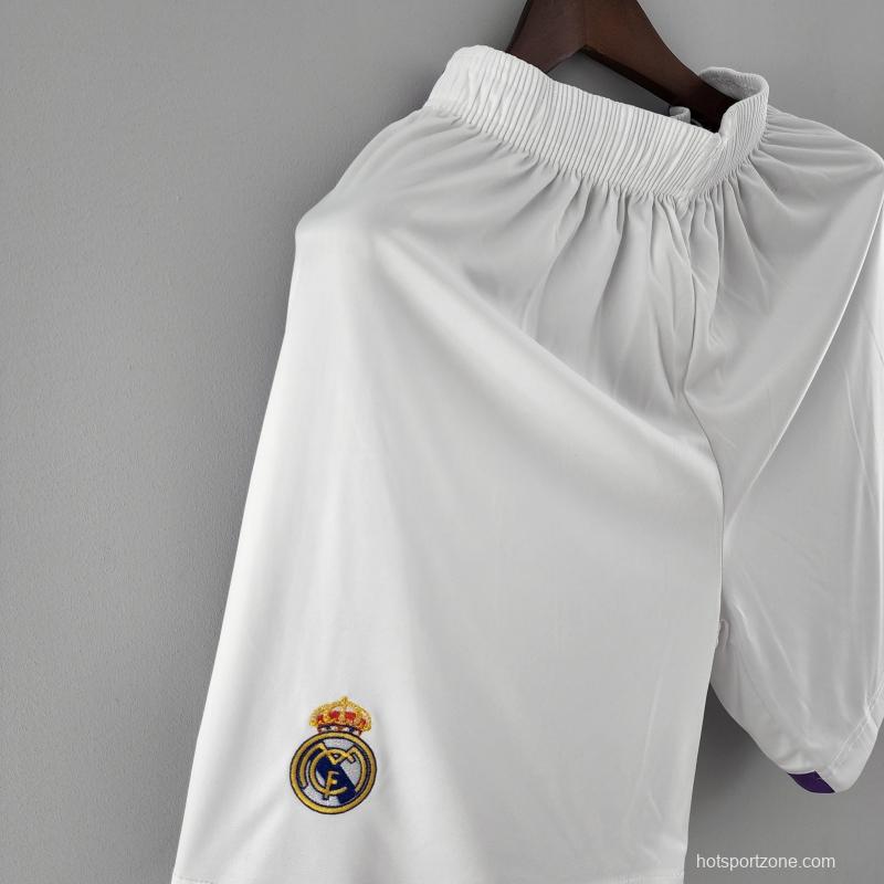 22/23 Real Madrid Home Shorts  Soccer Jersey