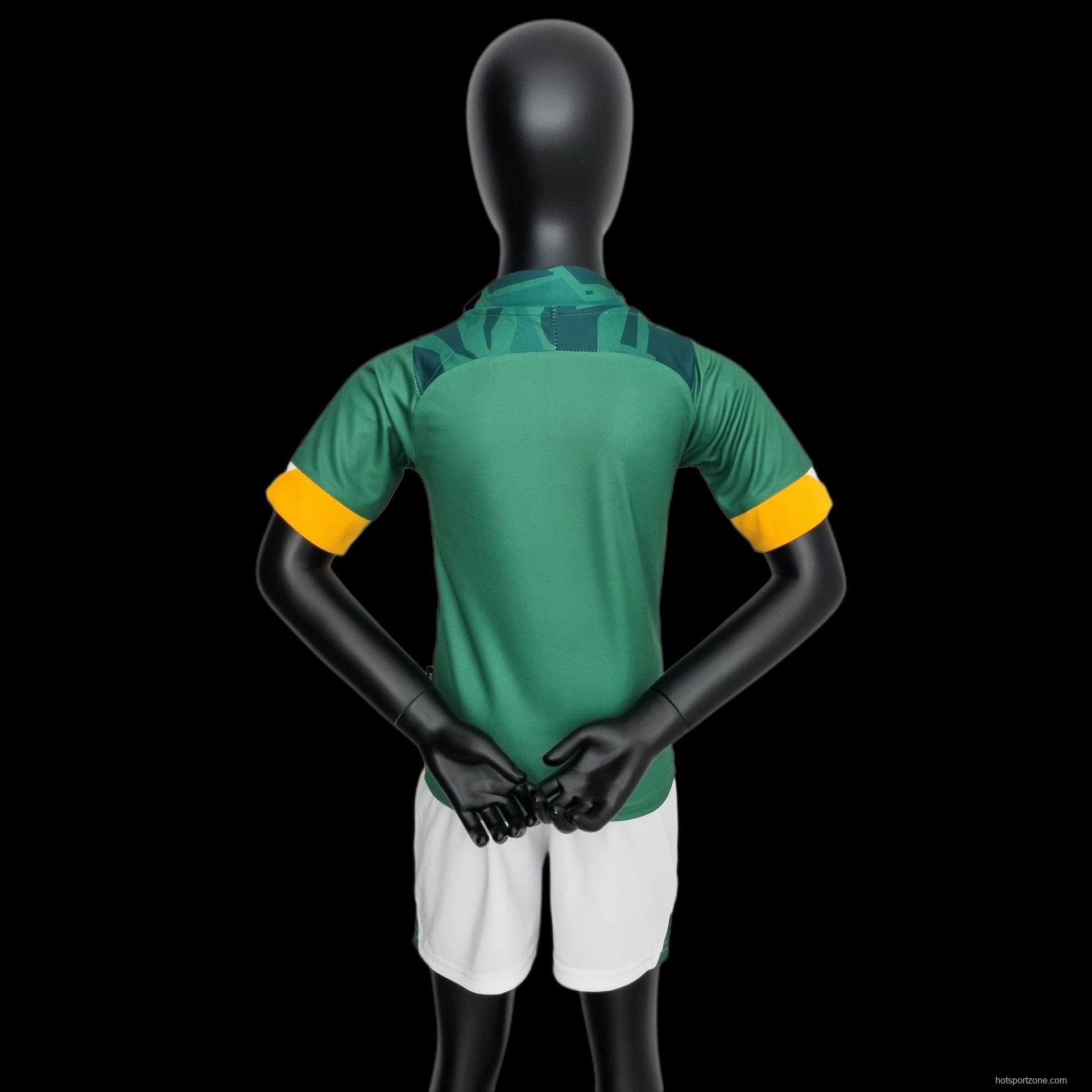 2022 Ireland Kids Home  16-28 Soccer Jersey