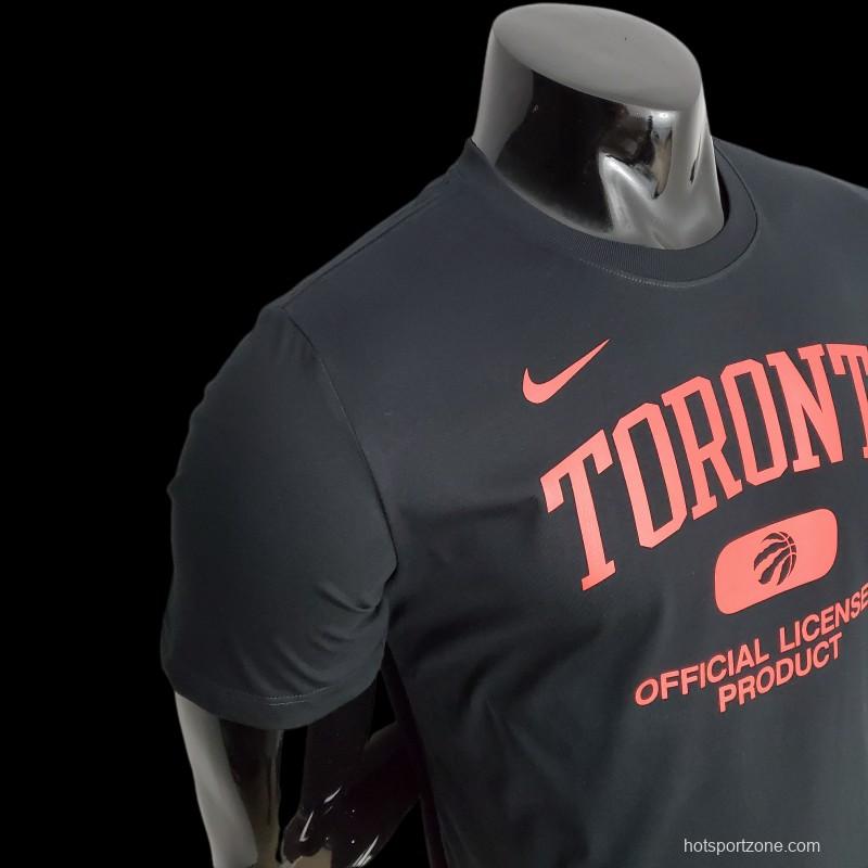 2022 NBA Toranto Raptors Black T-shirts #0037
