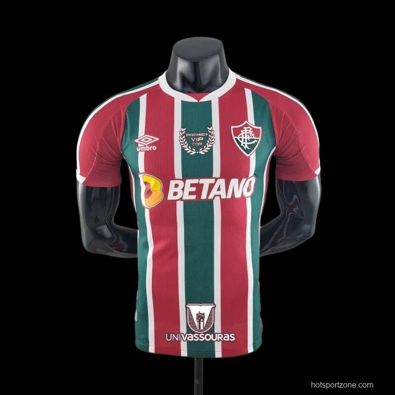 Player Version 22/23 All Sponsors Fluminense Home Soccer Jersey