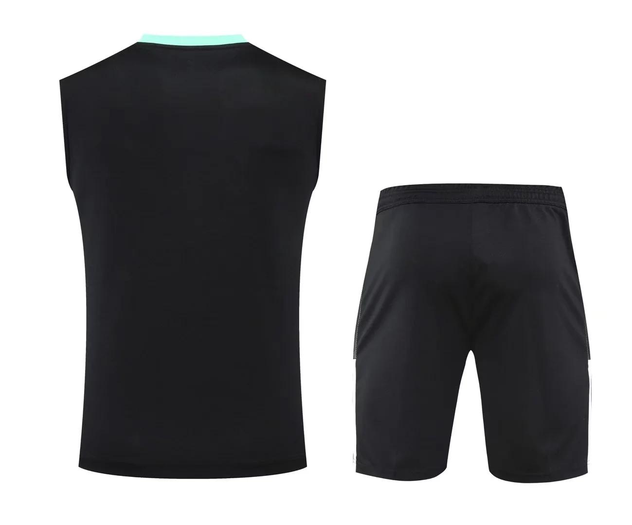 22/23 Arsenal Pre-match Training Jersey Black Vest