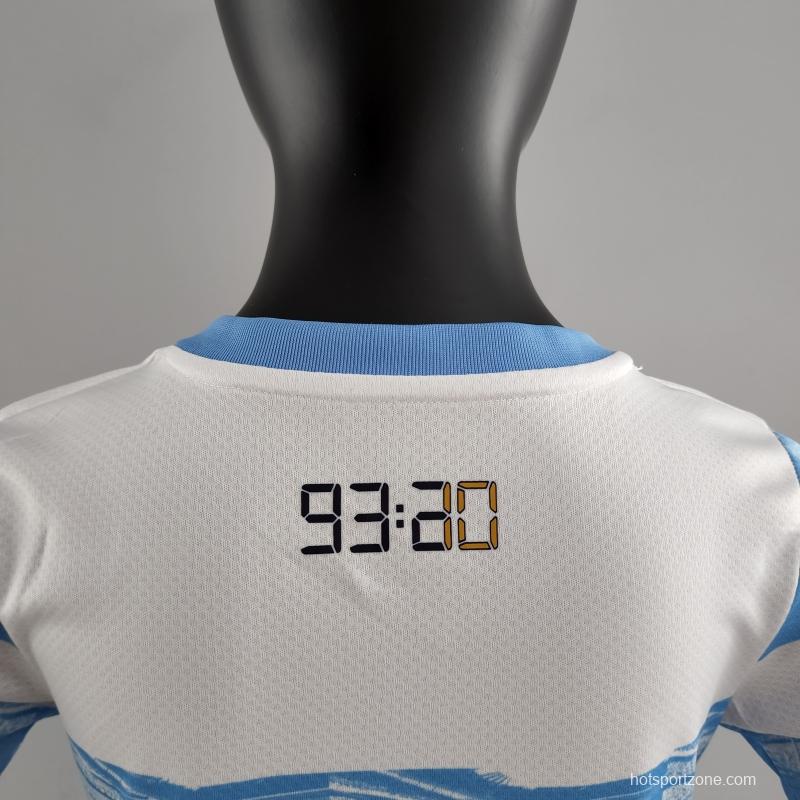 22/23 Kids Kit Manchester City Limited Edition Blue White Size 16-28