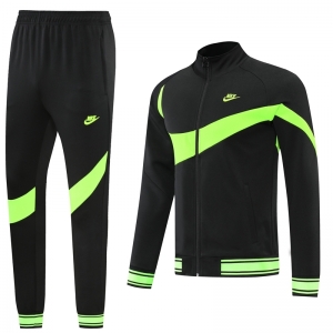22/23 Nike Green Black Mixed Full Zipper Tracksuit