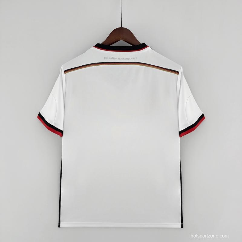 Retro 2014 Germany Home Soccer Jersey