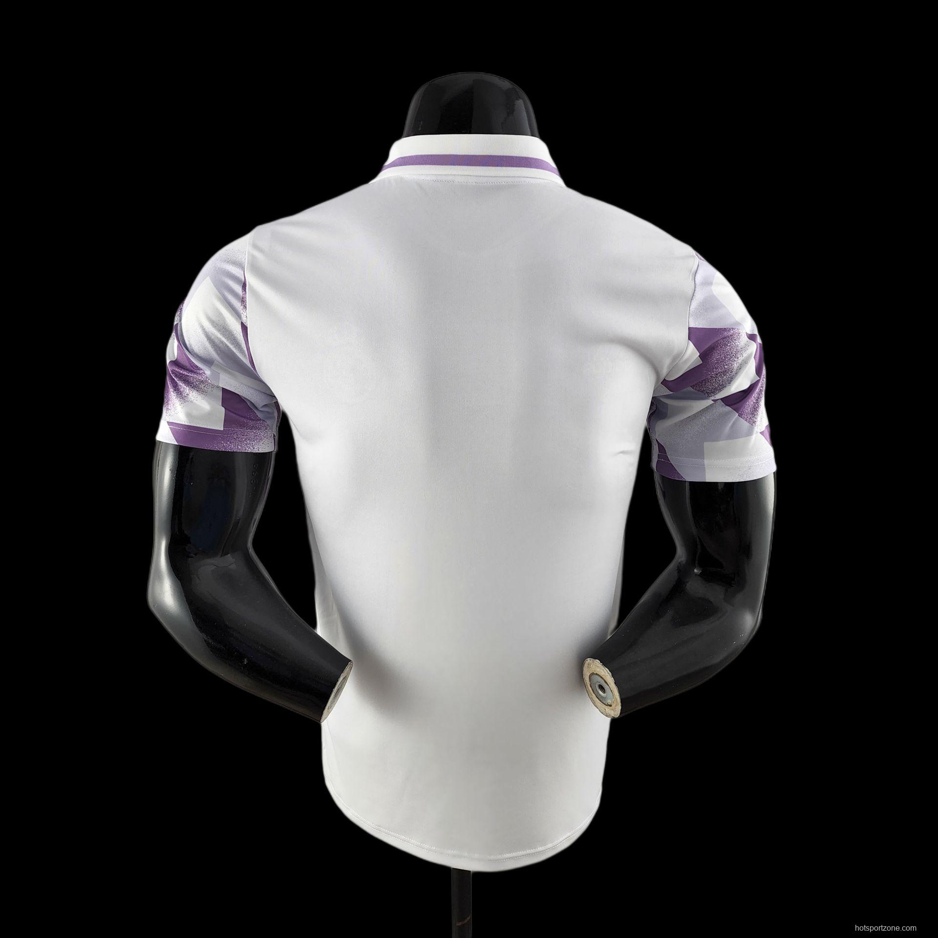 22/23 POLO Real Madrid Purple And White