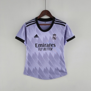 2022 Woman Real Madrid Away Soccer Jersey