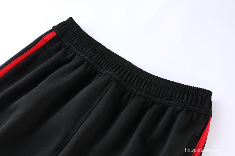 22/23 Mancester United Red Full Zipper Jacket+Long Pants