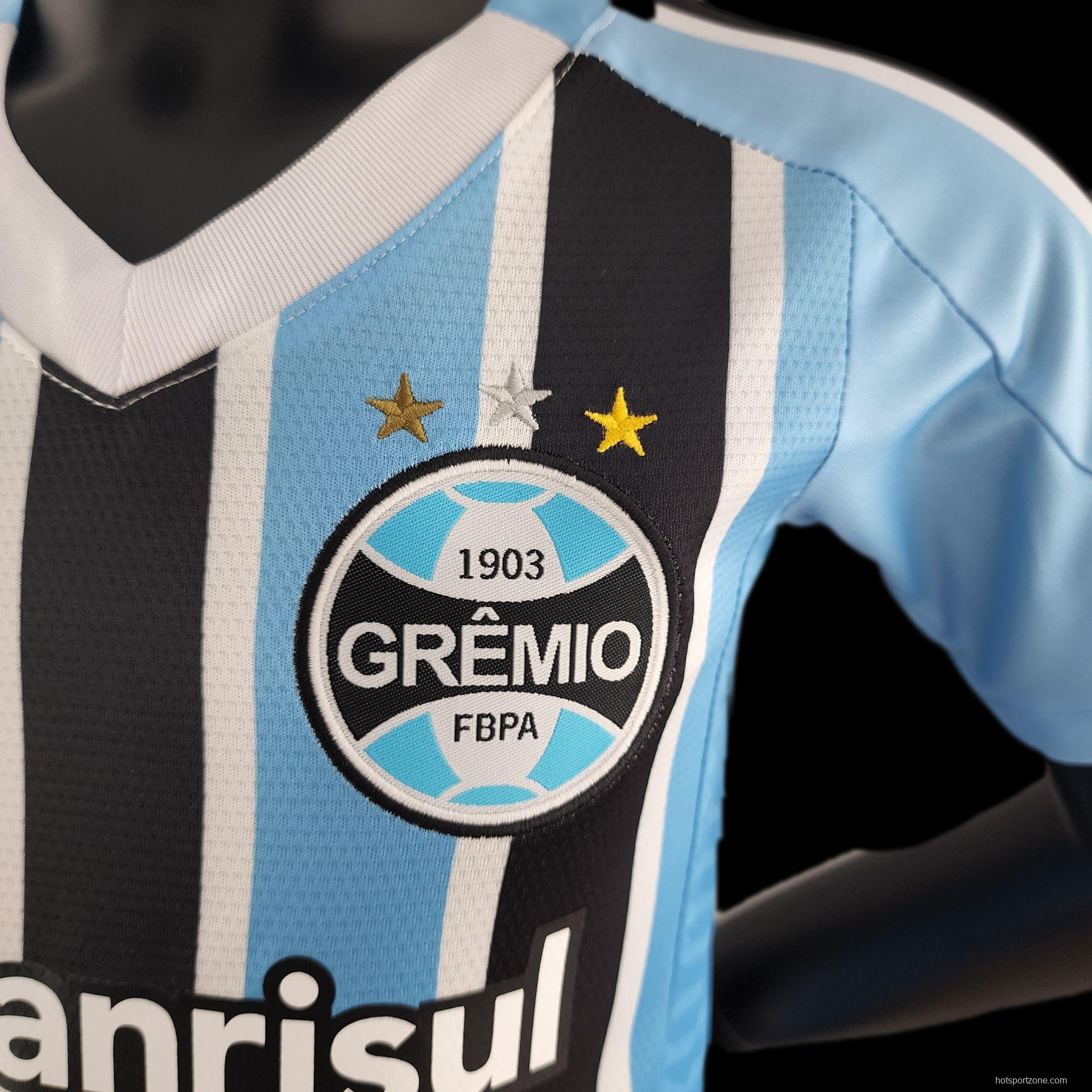 22/23 Kids Kit Gremio Home Size：16-28 Soccer Jersey