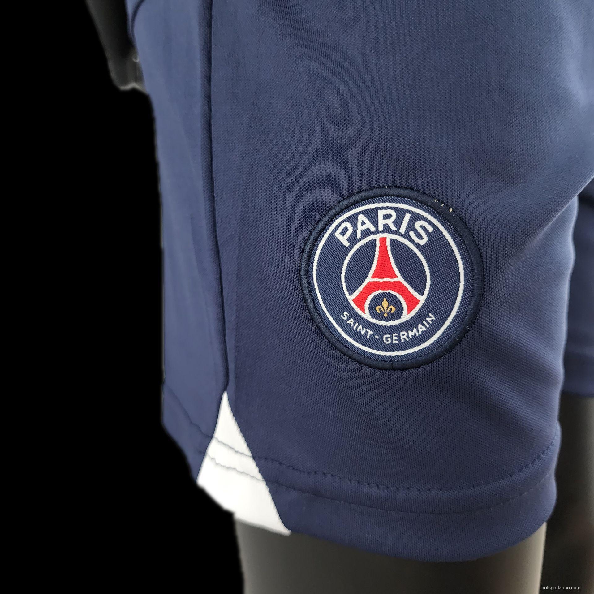 22/23 Kids Kit PSG Home Size：16-28 Soccer Jersey