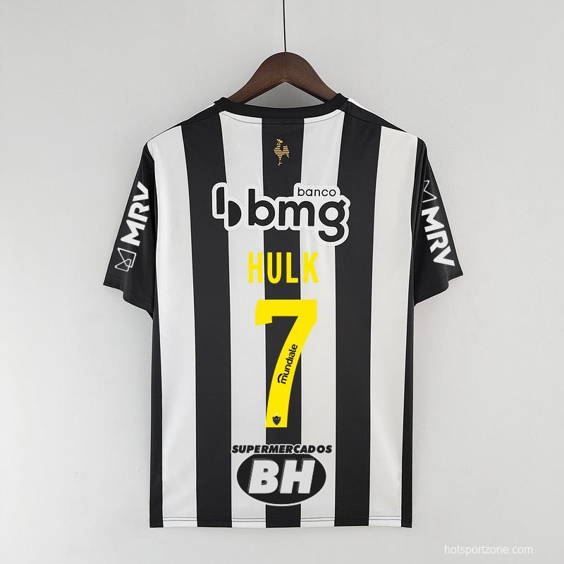 22/23 Atletico Mineiro Home With All Sponsors Soccer Jersey