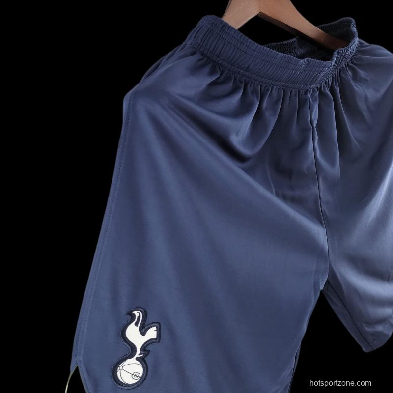 22/23 Tottenham Hotspur Shorts Home Soccer Jersey