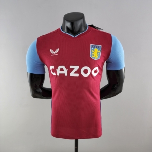 Player Version 22/23 Aston Villa Home Soccer Jersey