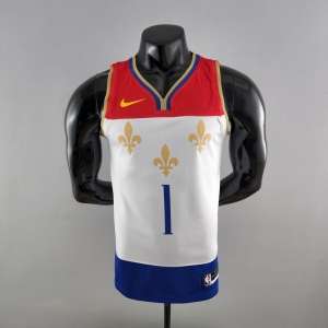 2020 New Orleans Pelicans WLLIAMSIN#1 Urban Edition NBA Jersey