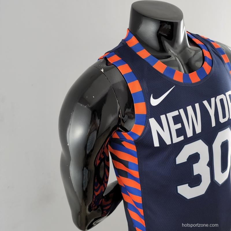 New York Knicks RANDLE #30 Striped NBA Jersey