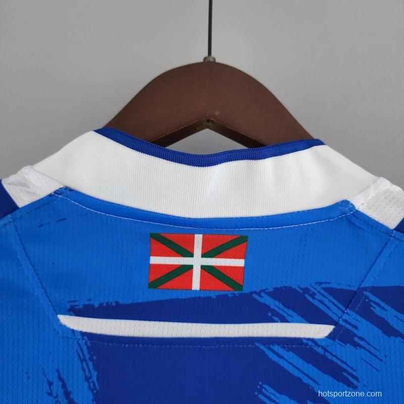 22/23 Real Sociedad Home Soccer Jersey