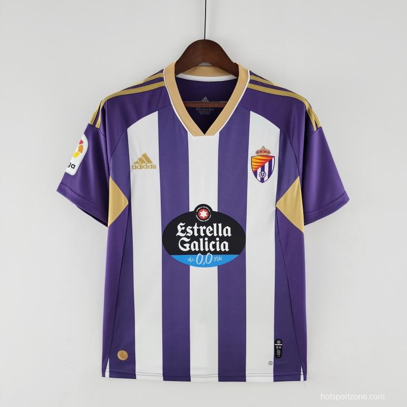 22/23 Real Valladolid Home Soccer Jersey