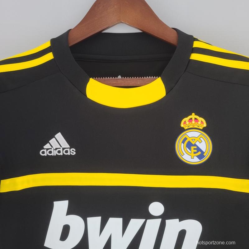 Vintage Real Madrid 11/12 Goalkeeper Black Jersey