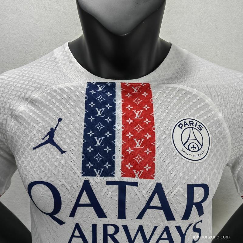 Player Version 22/23 PSGxLV White Jersey