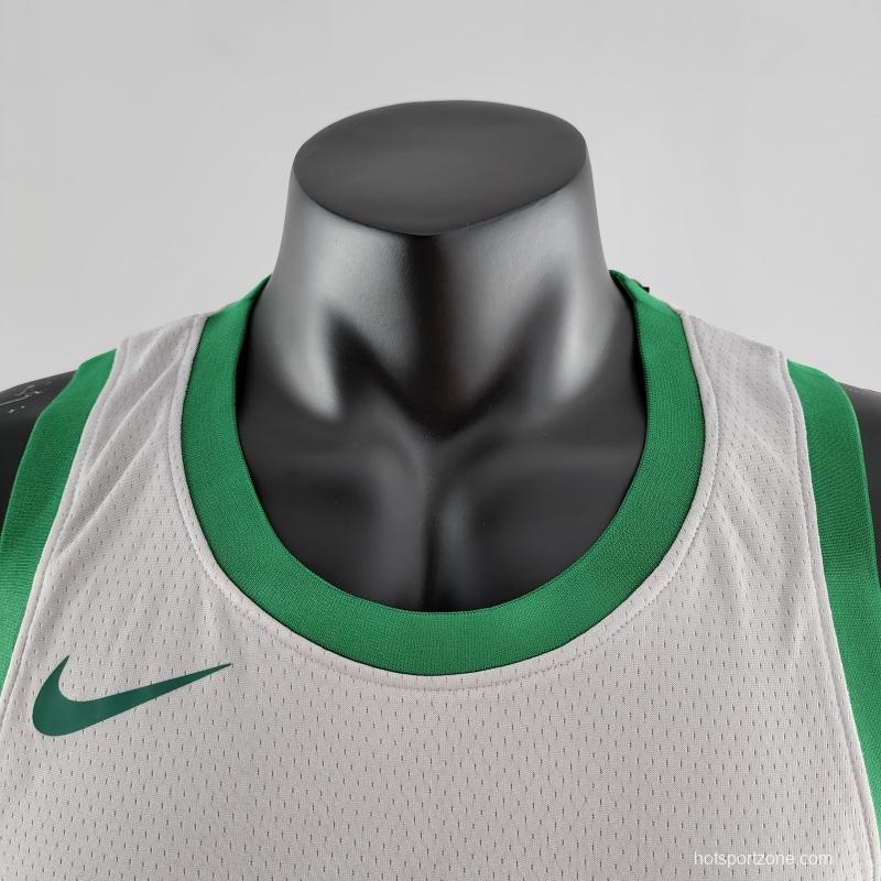Tatum#0 Boston Celtics Grey NBA Jersey