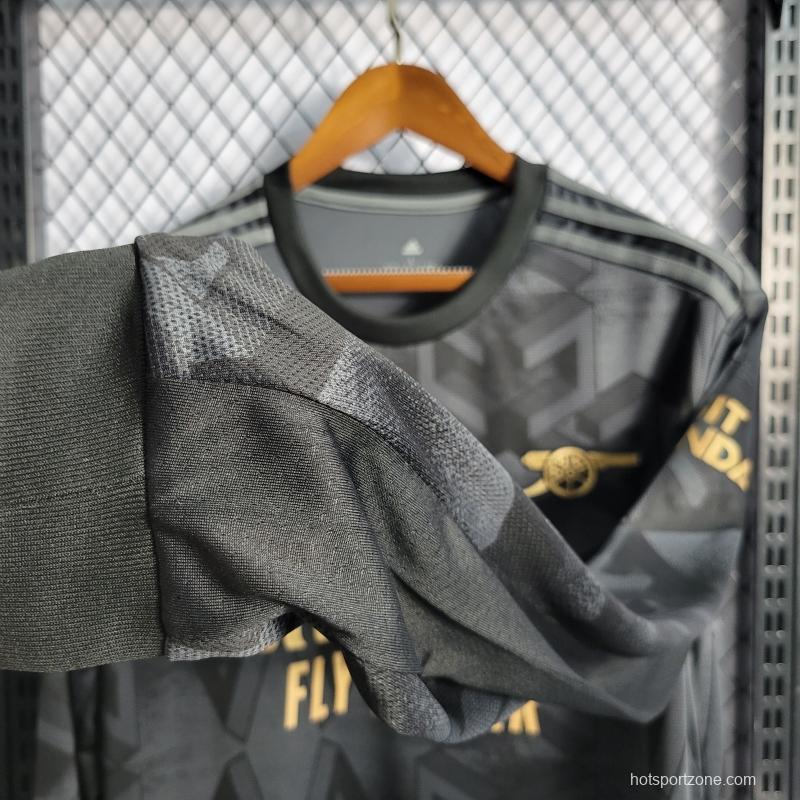 22/23 Long Sleeve Arsenal Away Soccer Jersey