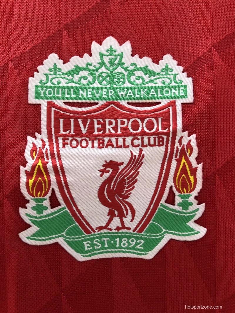 Retro 10/11 Liverpool Home Soccer Jersey