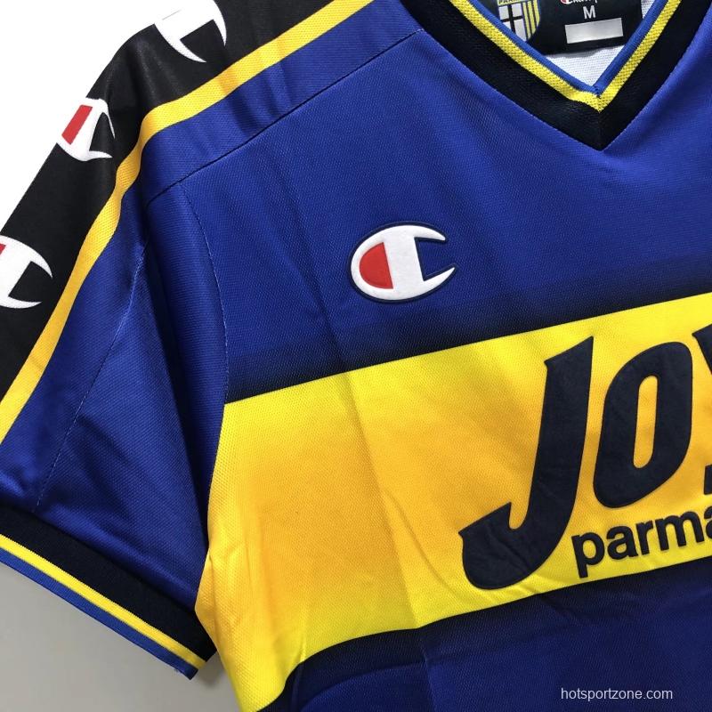 Retro 01/02 Parma Home Soccer Jersey