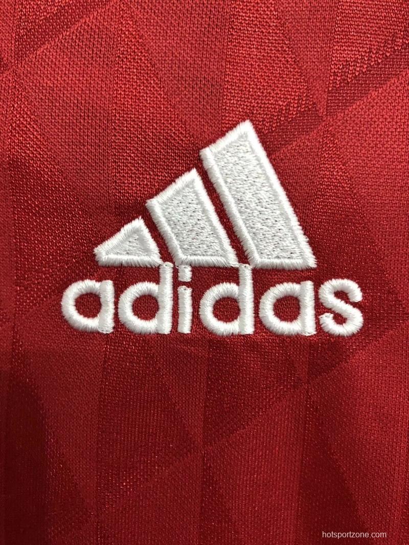 Retro 10/11 Liverpool Home Long Sleeve Soccer Jersey