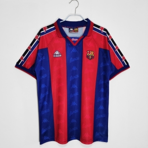 Retro 1995/97 Barcelona Home Soccer Jersey