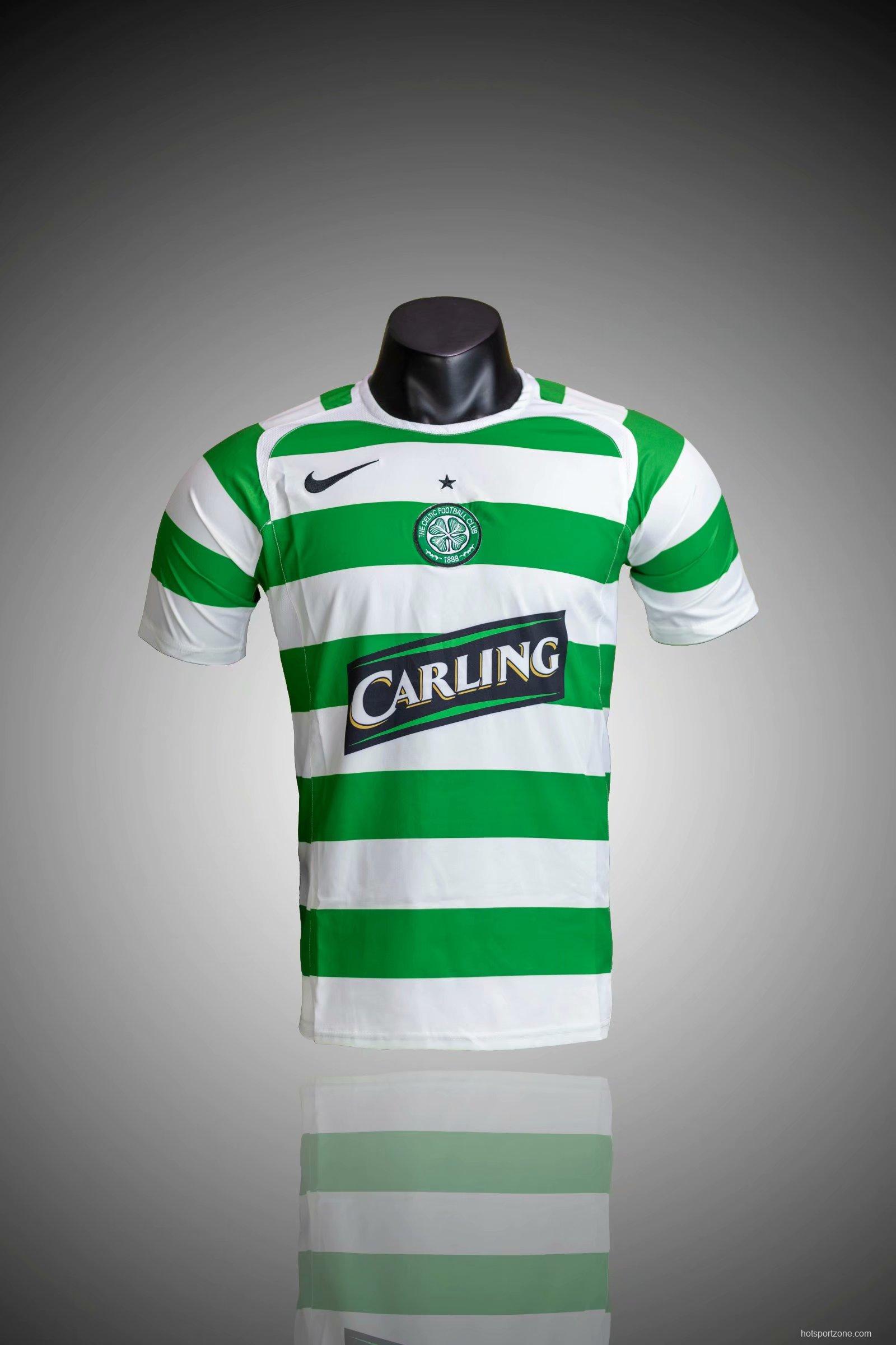 RETRO 05/06 Celtic Home Soccer Jersey