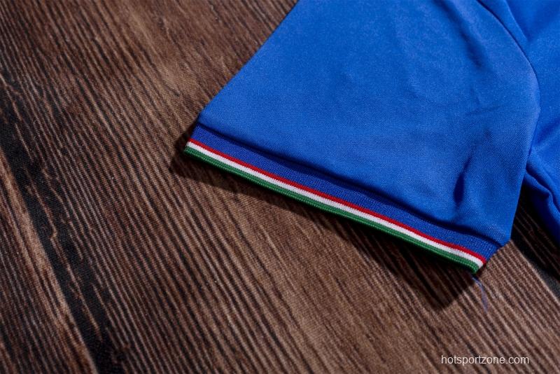 Retro 1990 Italy Home Soccer Jersey
