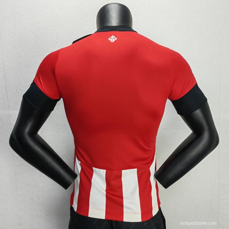 Player Version 22/23 Bilbao Athletic Home Soccer Jersey