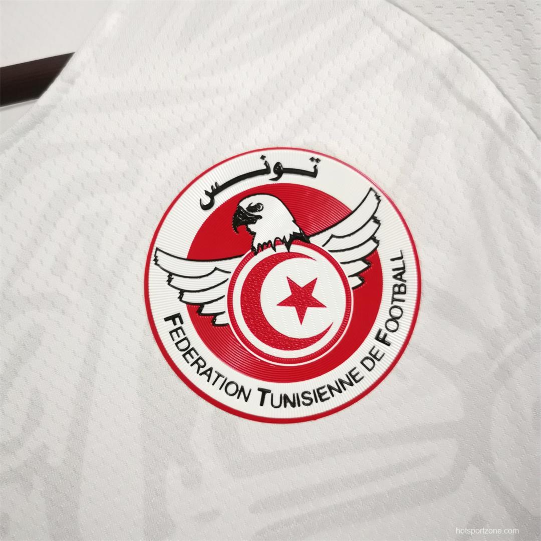 2022 Tunisia Away Soccer Jersey