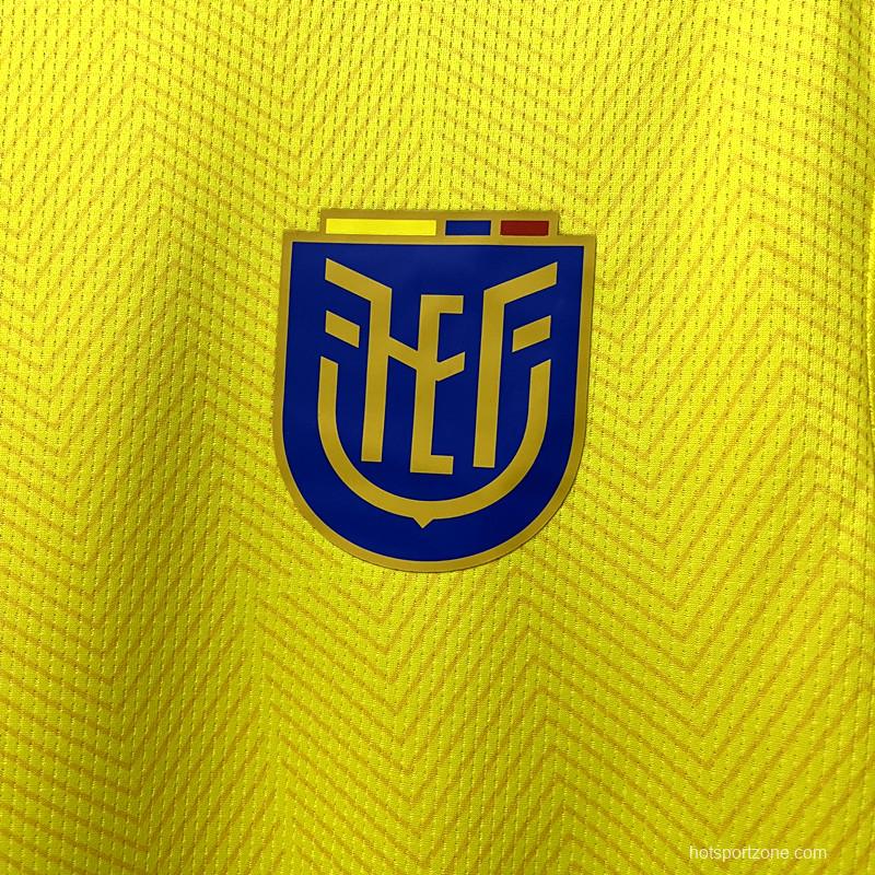 2022 Ecuador Home Jersey