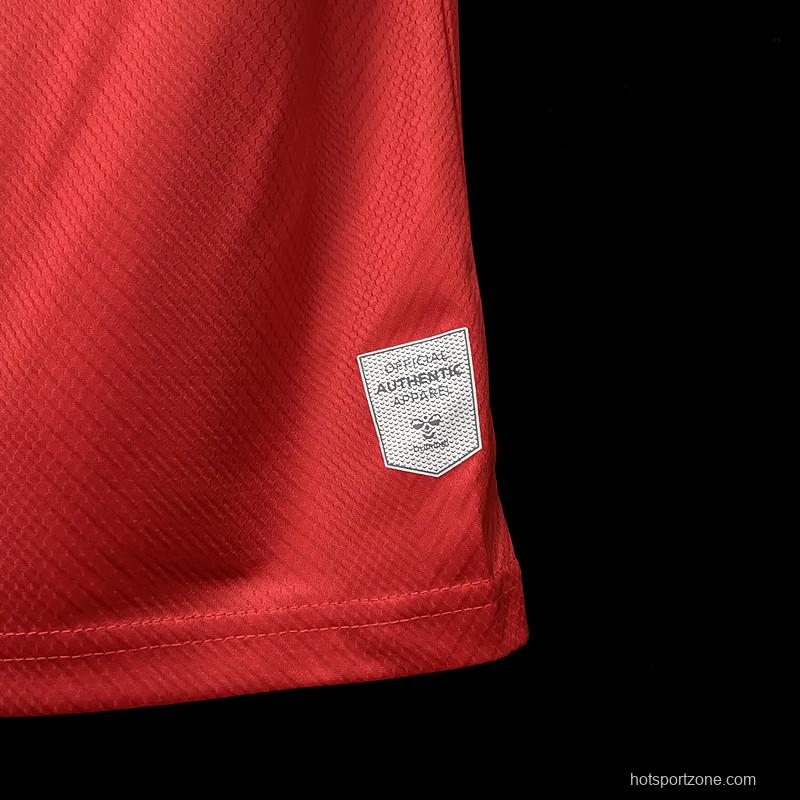 2022 Denmark Home Jersey