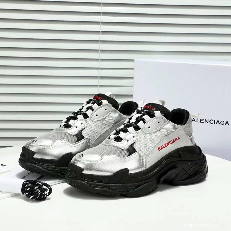 Men/Women Balenciaga Triple-S Sneaker White/Black Item 6380340