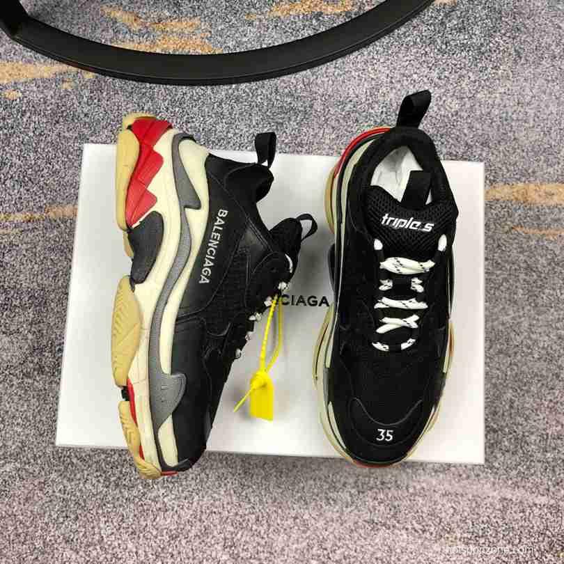 Men Balenciaga Triple-S Sneaker Red/Black